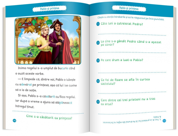 Balaurul lacului. Pablo si printesa. Invat sa citesc! Nivelul 2 [2]