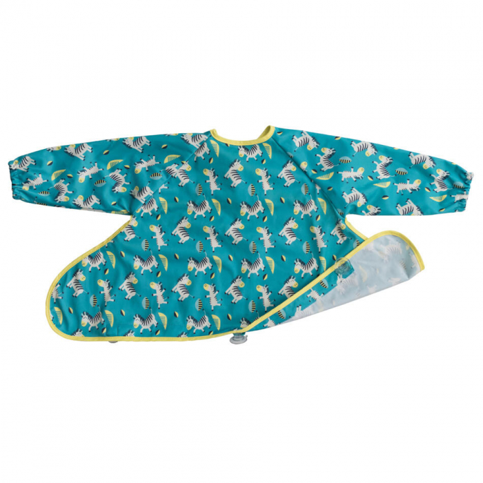 Baveta cu maneci si ventuze - Zebre vesele [4]