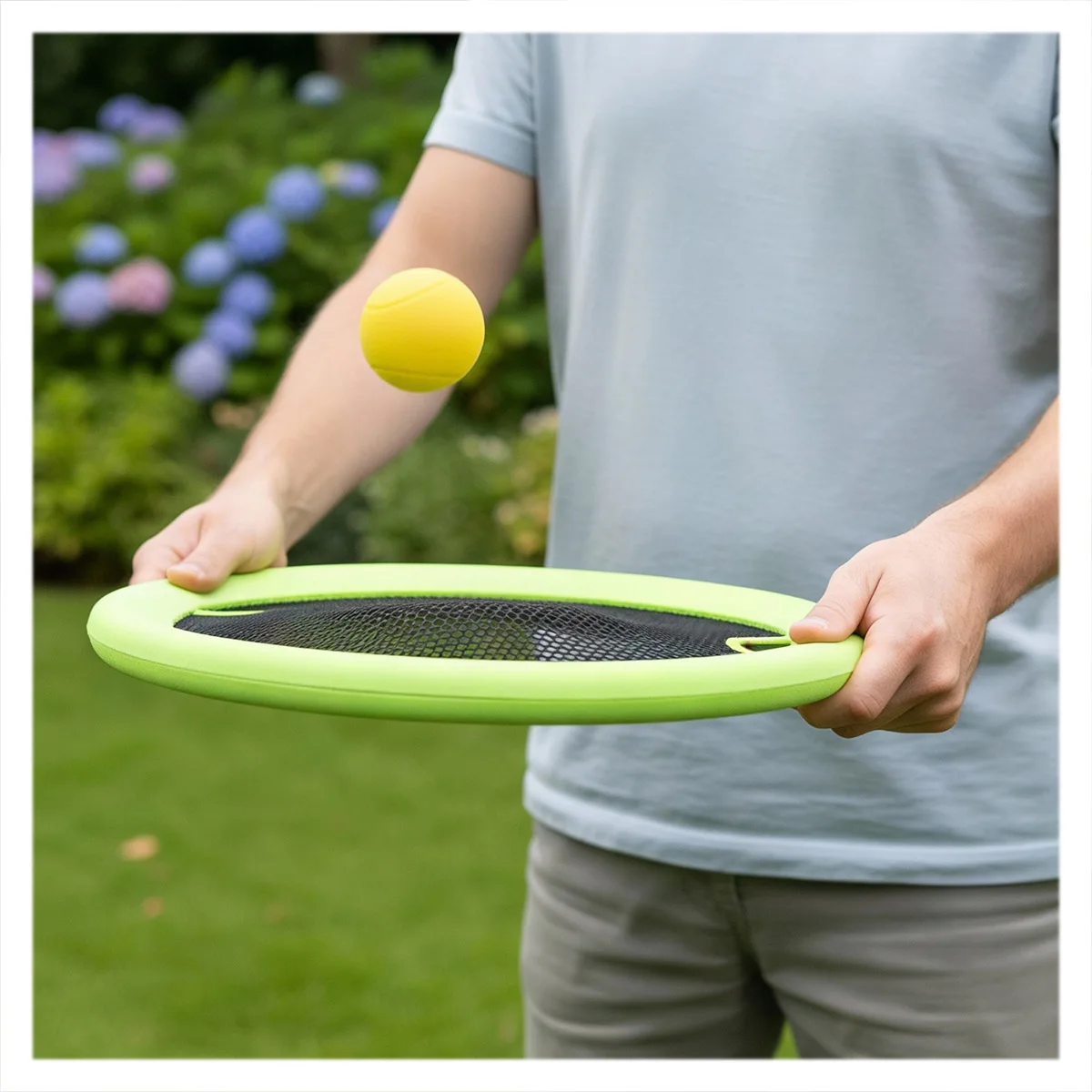Beachball & Frisbee XL 40cm, set 2 în 1 de plaja, Alldoro [4]