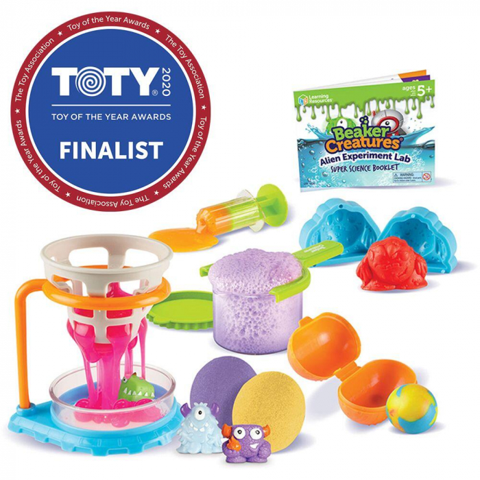 Beaker Creatures - Laboratorul cu extraterestrii, Learning Resources, 4-5 ani + [2]