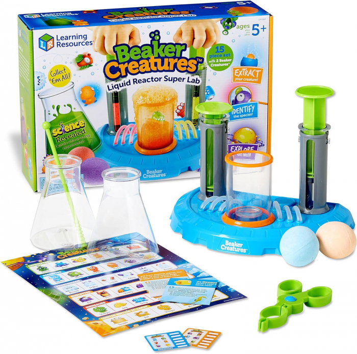 Beaker Creatures - Super Laboratorul, Learning Resources, 4-5 ani + [4]