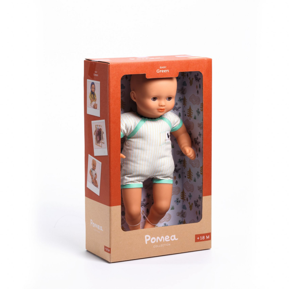 Bebelus cu body verde, Djeco, 0-1 ani + [2]