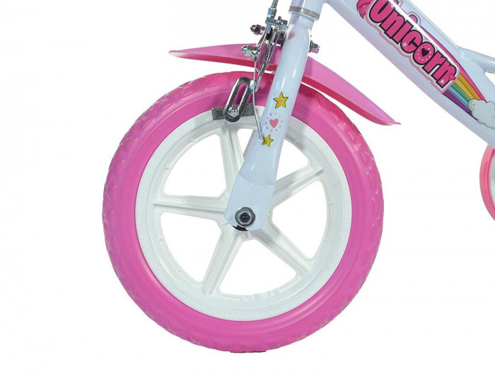 Bicicleta copii 12'' - UNICORN, DINO BIKES, 2-3 ani + [5]