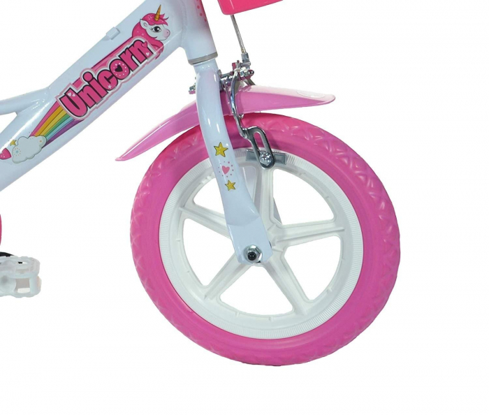Bicicleta copii 12'' - UNICORN, DINO BIKES, 2-3 ani + [3]