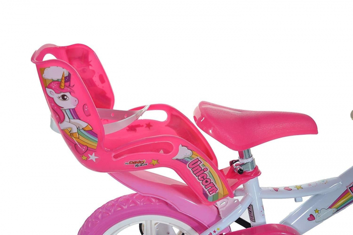 Bicicleta copii 12'' - UNICORN, DINO BIKES, 2-3 ani + [4]