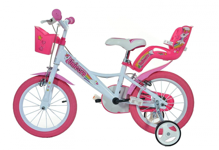 Bicicleta copii 16'' - UNICORN, DINO BIKES, 4-5 ani + [2]