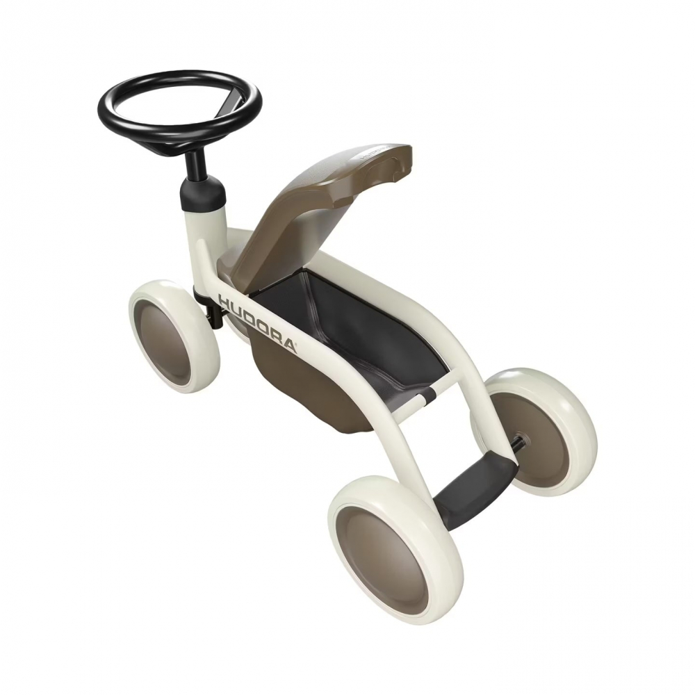 Bicicleta fără pedale cu volan și lădiță de depozitare, 1 an+, culoare mocha [2]