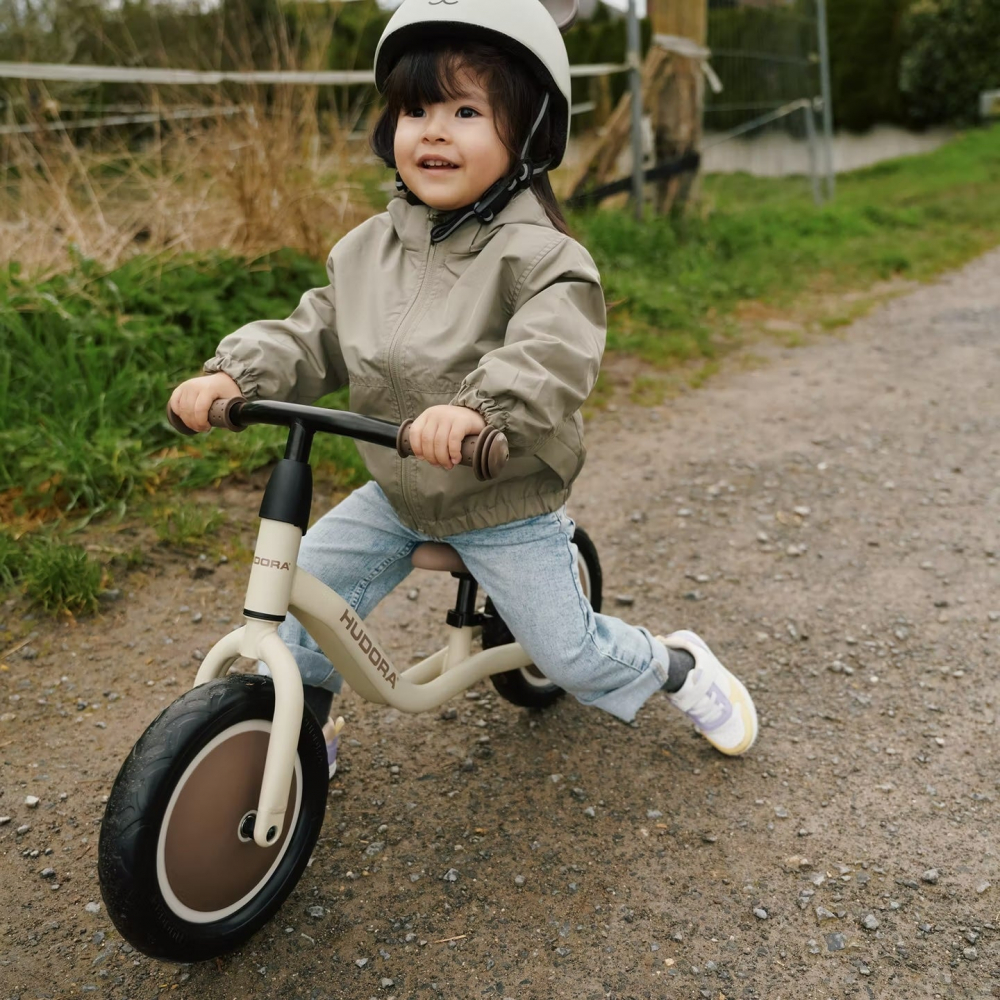 Bicicletă fără Pedale Hudora Cruisy, 18 luni+, culoare Mocha - Primii Pași Siguri și Stilați [4]