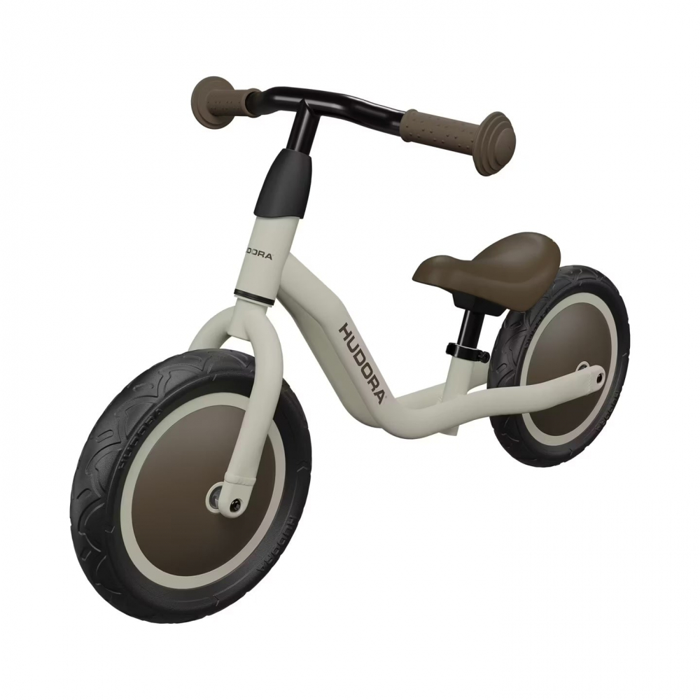 Bicicletă fără Pedale Hudora Cruisy, 18 luni+, culoare Mocha - Primii Pași Siguri și Stilați [6]