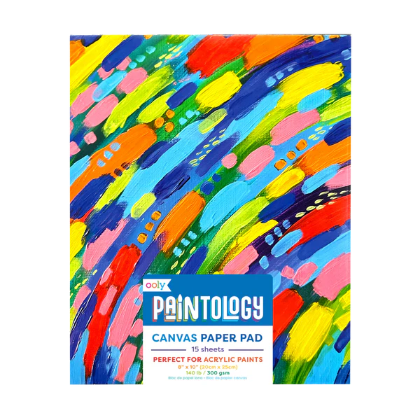 Bloc desen pentru pictura A4, 15 file panza canvas, 300 g mp, Paintology [2]