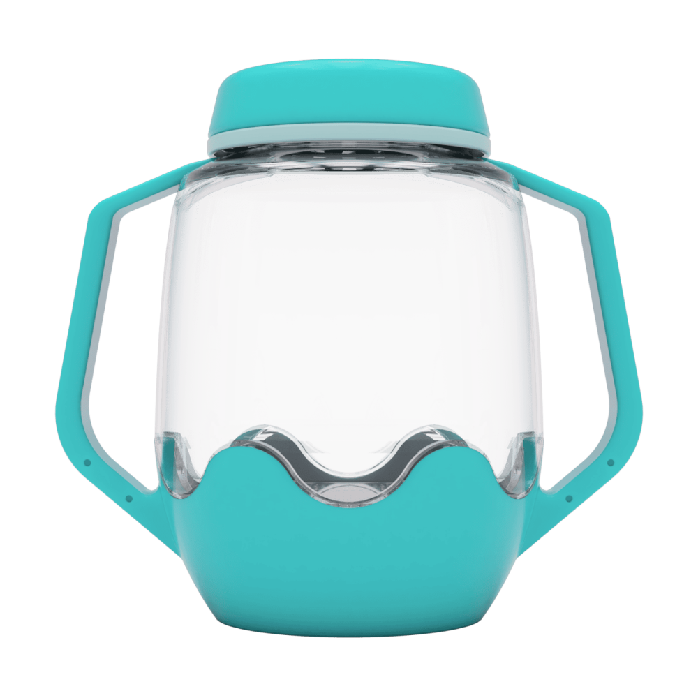 Borcan pentru joaca senzoriala, albastru [1]