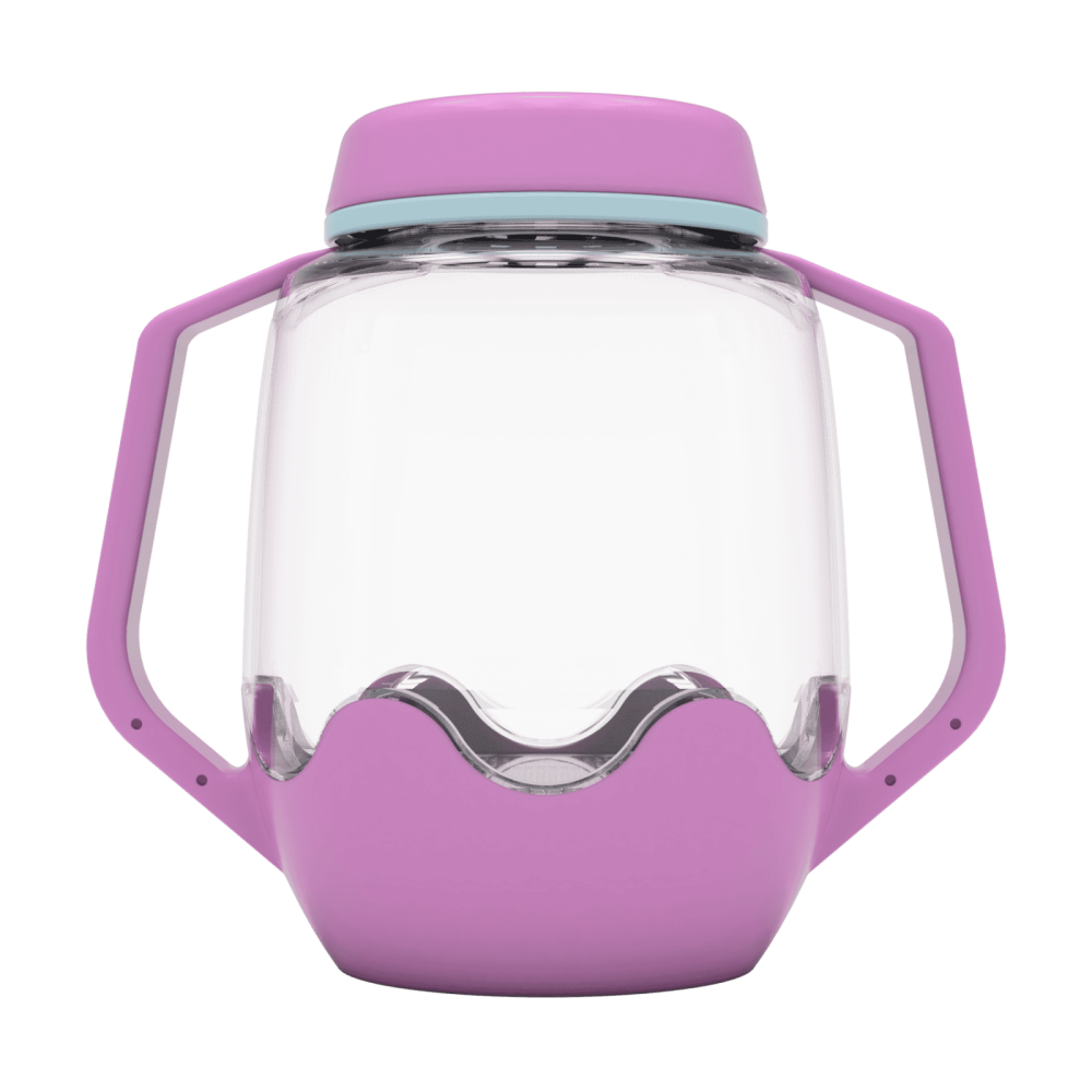 Borcan pentru joaca senzoriala, mov [1]