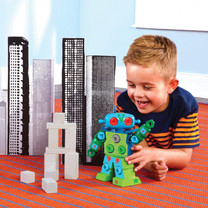 Bormasina Magica - Robotel verde, Educational Insights, 2-3 ani + [4]