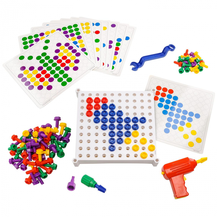 Bormasina Magica - set de baza, Educational Insights, 2-3 ani + [3]