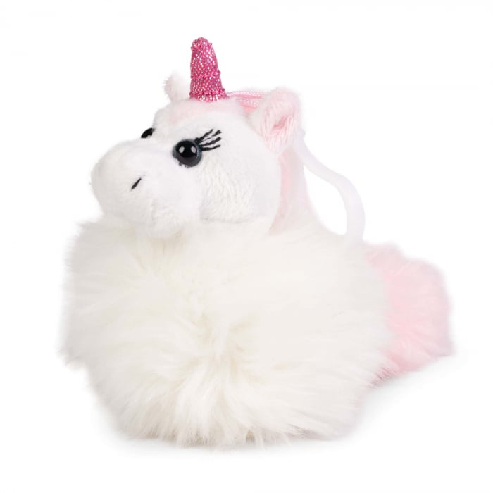 Breloc pufos Unicorni 11cm, diverse sortimente [2]