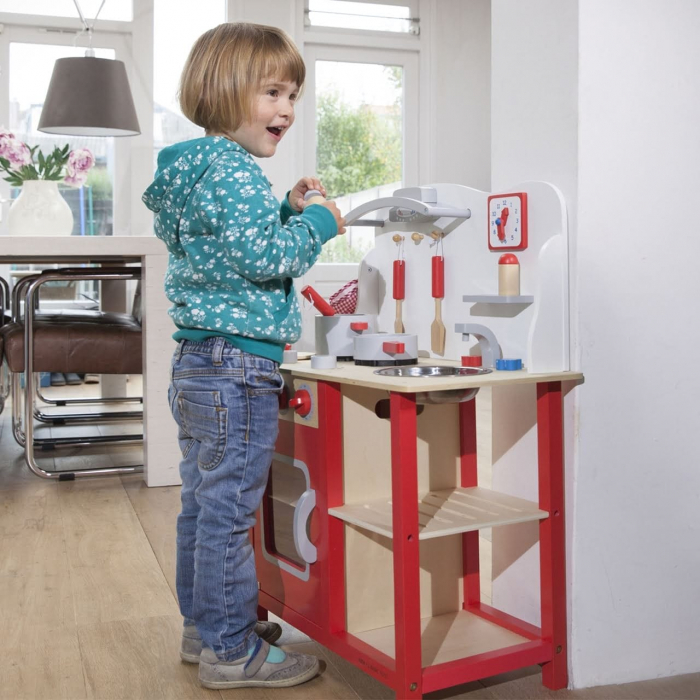 Bucatarie Bon appetit, New Classic Toys, 2-3 ani + [6]