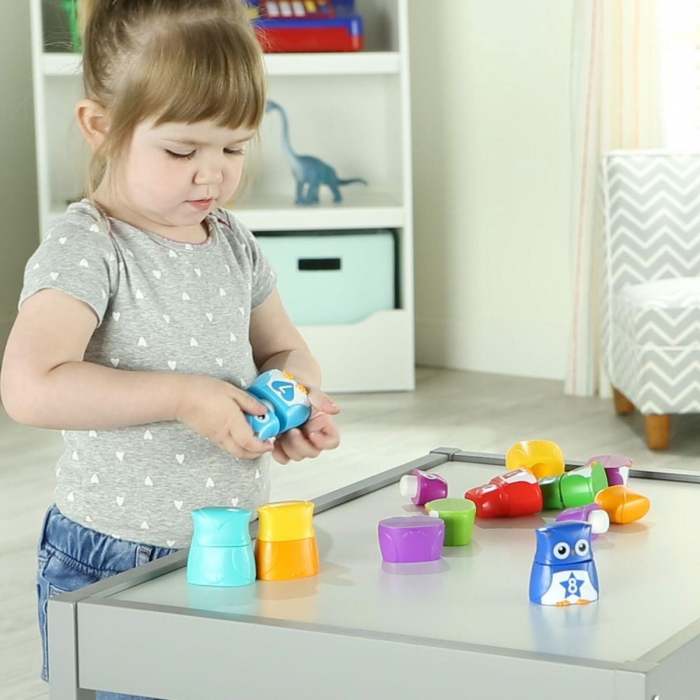 Bufnite cu cifre si forme, Learning Resources, 1-2 ani + [6]