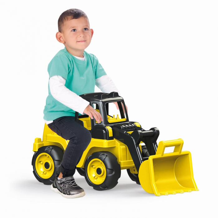 Buldozer pentru copii - 72 cm, DOLU, 2-3 ani + [2]