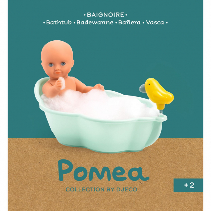 Cadita de baie pentru papusi, colectia Pomea Djeco, 18 luni+ [5]