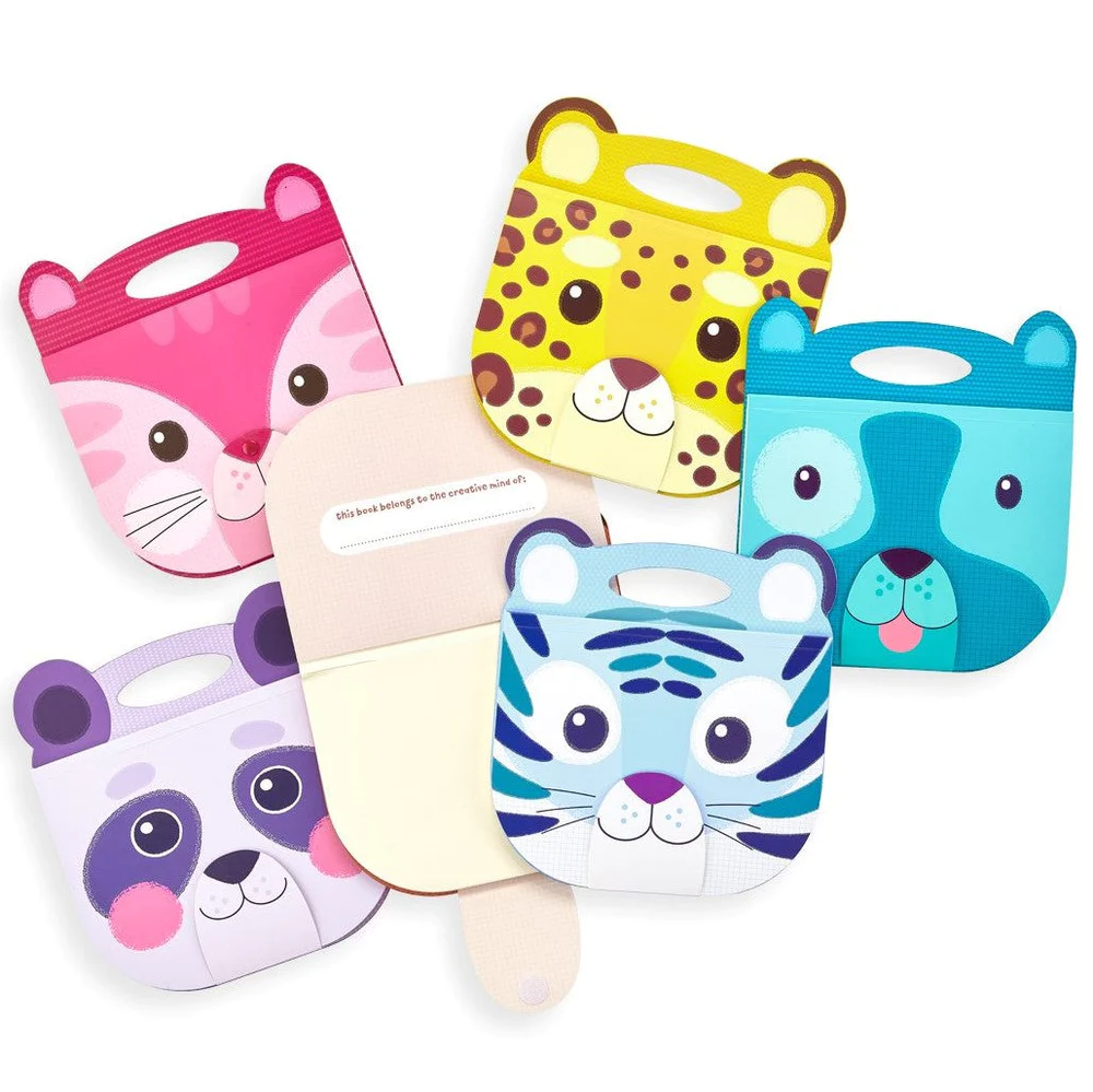 Caiet desen portabil - Panda mov [9]