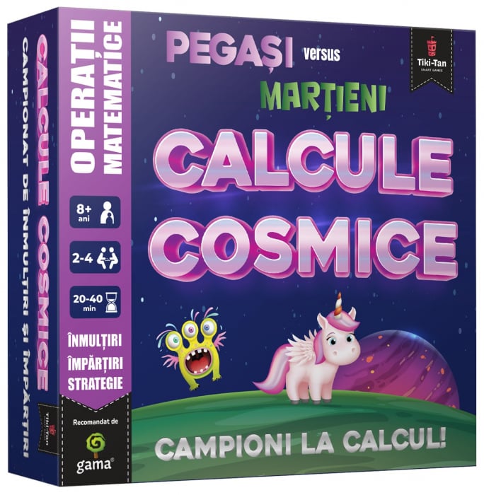 Calcule cosmice (joc educativ interactiv)