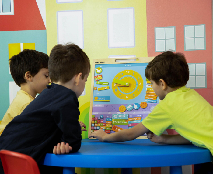 Calendar magnetic vremea - limba romana, BIGJIGS Toys, 2-3 ani + [3]