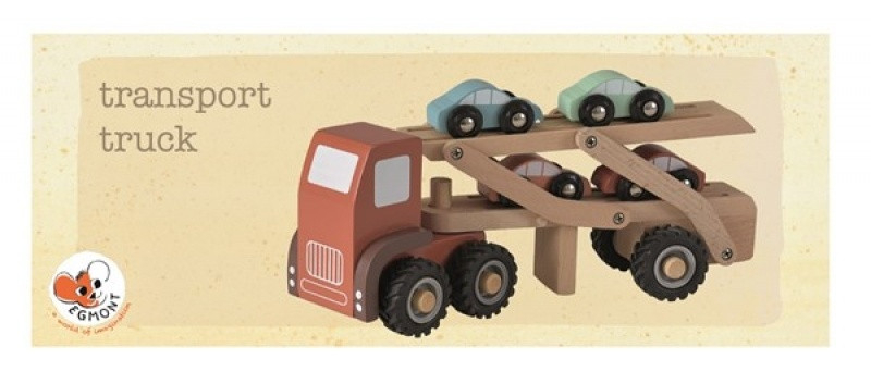 Camion cu masini culori pastel, Egmont toys, 0-1 ani + [2]