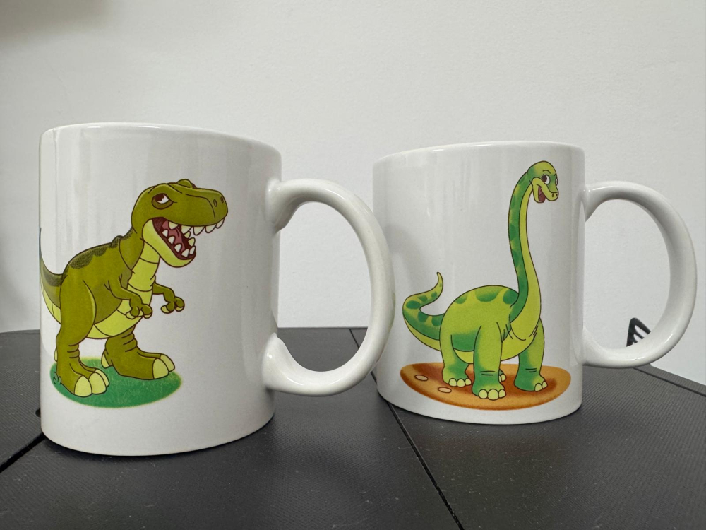 Cana de portelan cu Dinozauri