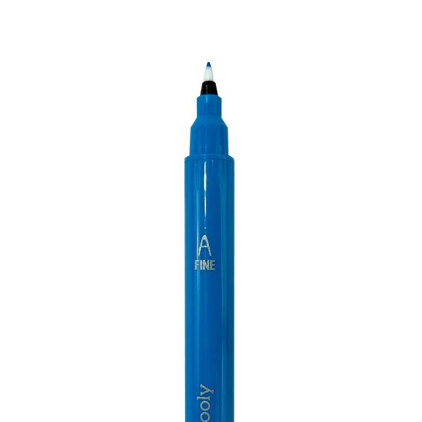 Carioci 2 in 1 cu  pensula si varf fin, Color Luxe-set de 20 [4]