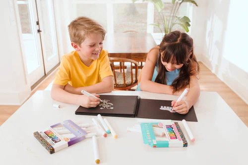 Carioci cu vopsea Vivid Pop! - set de 8, metalic [10]