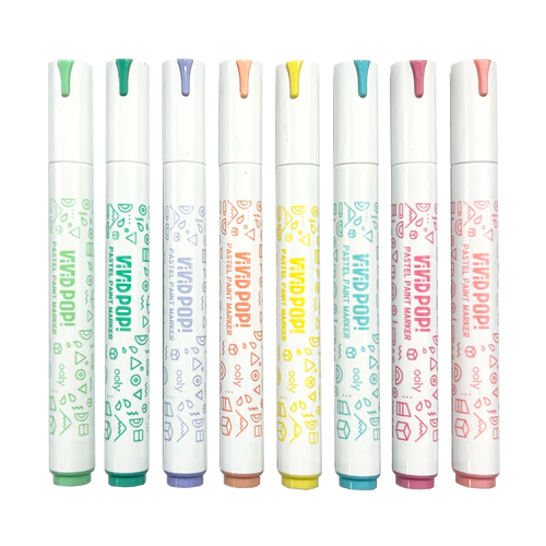 Carioci cu vopsea Vivid Pop! - set de 8, pastel [2]
