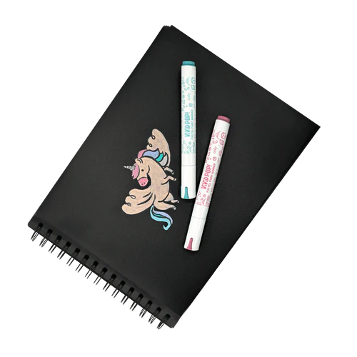 Carioci cu vopsea Vivid Pop! - set de 8, pastel [4]