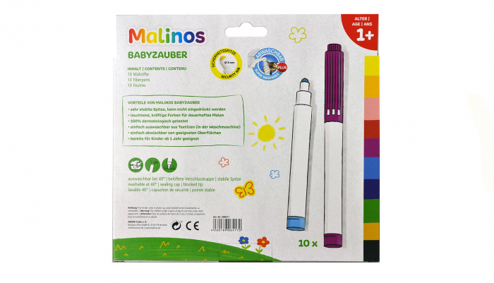 Carioci pentru bebelusi, MALINOS, 1-2 ani + [2]
