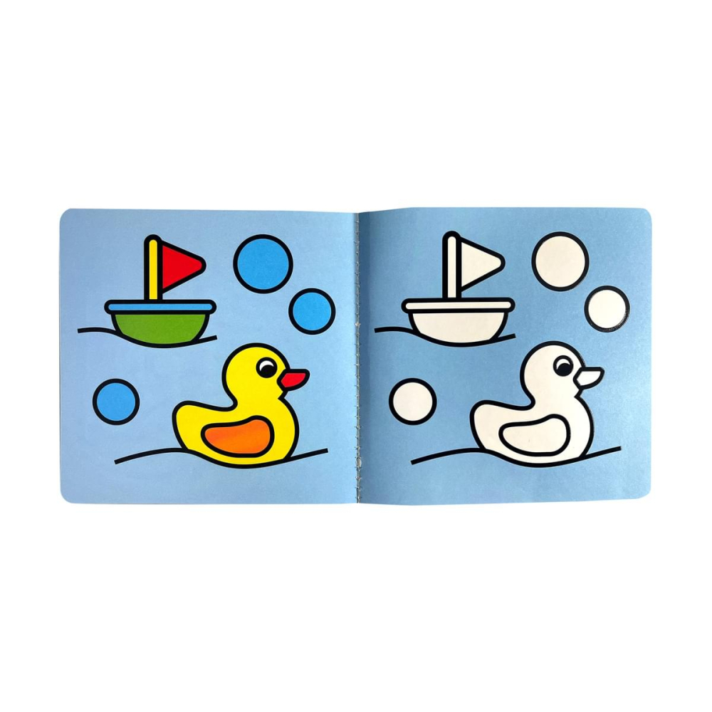 Carte de colorat cu contur reliefat - Our Day [4]