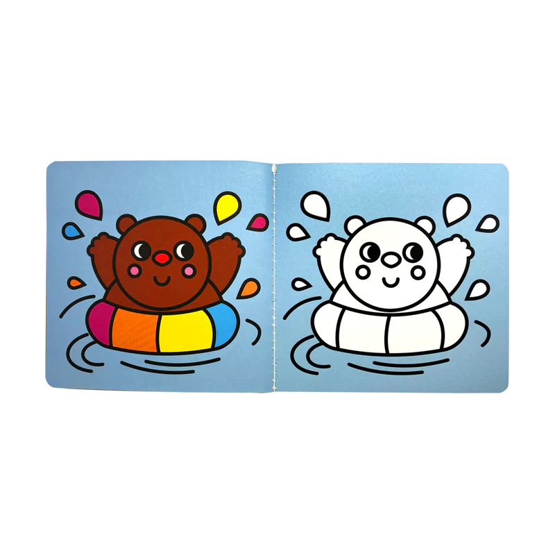 Carte de colorat cu contur reliefat - Our Vacation [2]