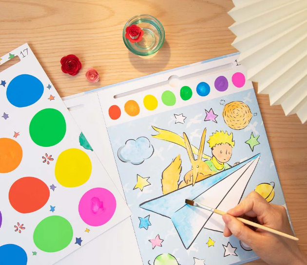 Carte de pictat cu apa - Micul Print [3]