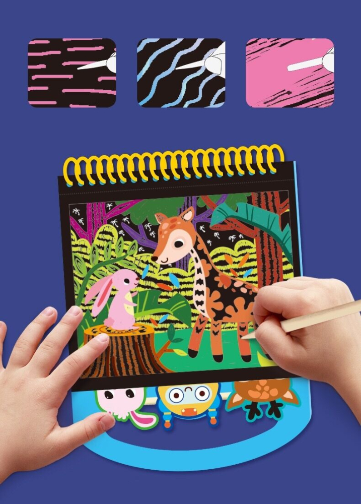 Carte portabila cu activitati de razuit - Calatorie in lumea magica [3]