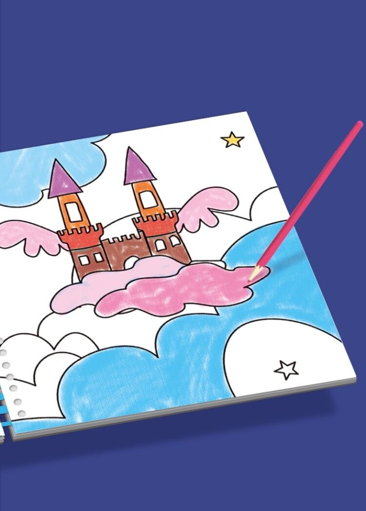 Carte portabila cu activitati de razuit - Calatorie in lumea magica [5]