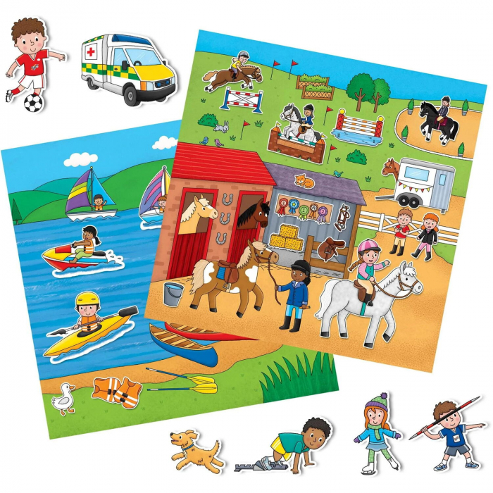 Cartea mea cu stickere - Activitati sportive [2]