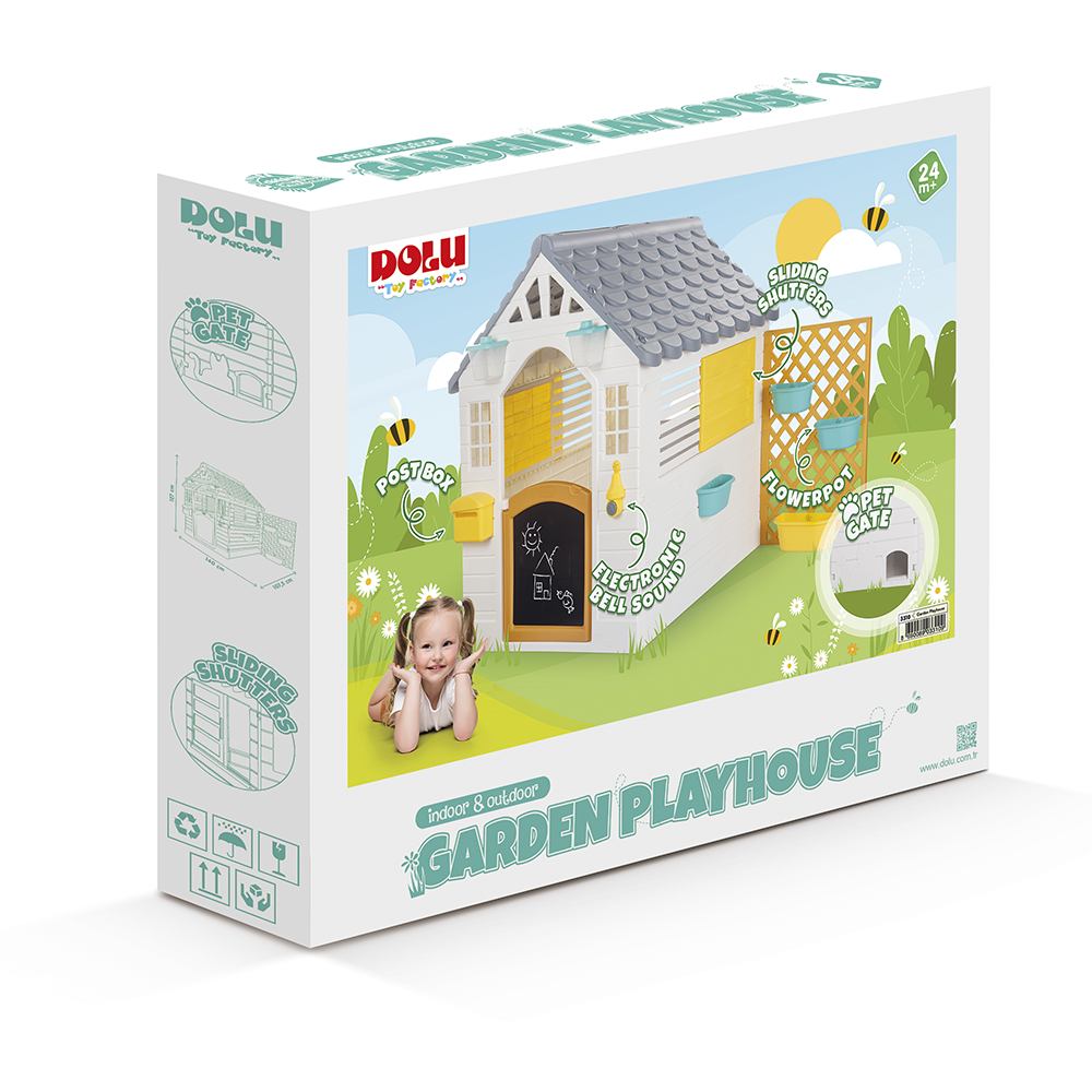 Casuta pentru copii premium pastel, Dolu, 24 luni+ [2]