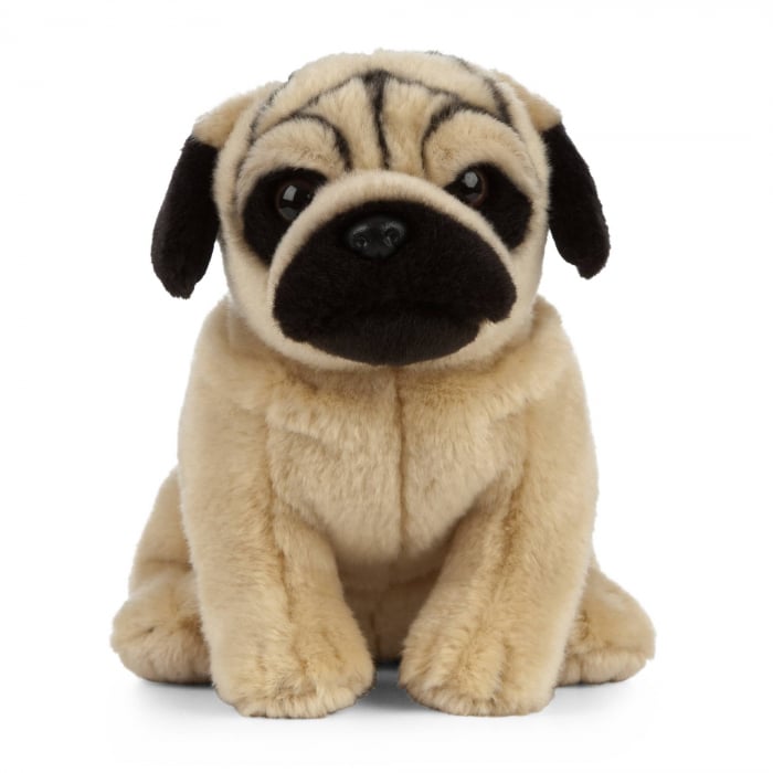 Catelus de plus Pug, 20 cm, Living Nature