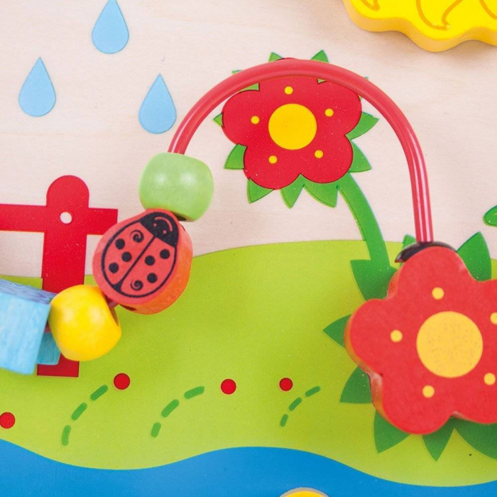 Centru de activitati - In gradina, BIGJIGS Toys, 0-1 ani + [2]