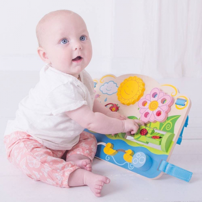 Centru de activitati - In gradina, BIGJIGS Toys, 0-1 ani + [4]