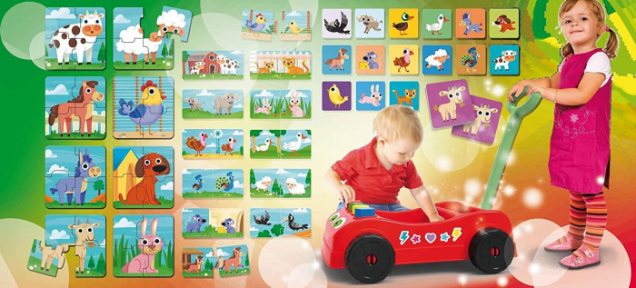 Centru de activitati - Masinuta cu surprize, LISCIANI, 1-2 ani + [3]