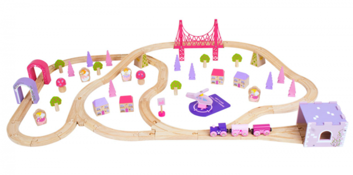 Circuit - Oraselul zanelor (75 piese), BIGJIGS Toys, 2-3 ani + [2]