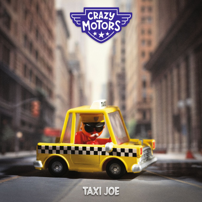Colectia Crazy Motors Djeco, Taxiul lui Joe, 3-9 ani [2]