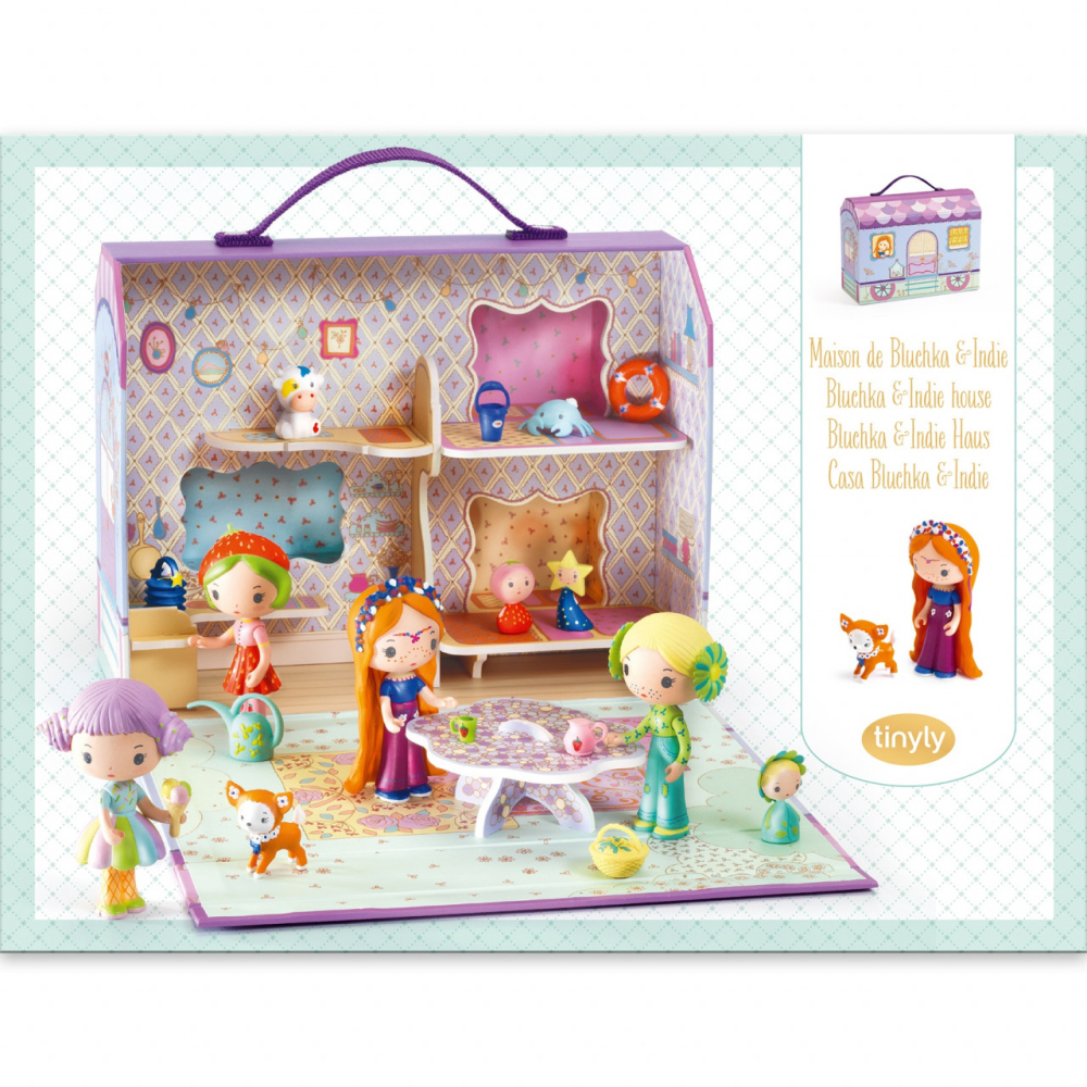 Colectia Djeco Tinyly, Bluchka si Indie, 4-5 ani + [5]