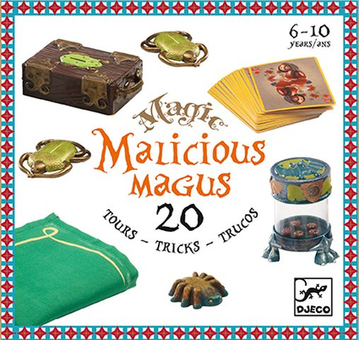Colectia magica Djeco Malicious Magus, 20 de trucuri de magie, 6-7 ani + [2]