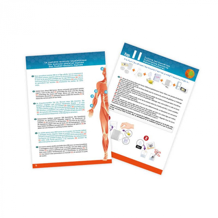 Corpul uman - 12 experimente NEW, BUKI France, 8-9 ani + [5]