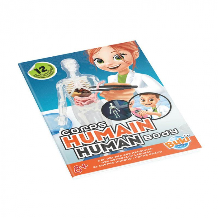 Corpul uman - 12 experimente NEW, BUKI France, 8-9 ani + [4]